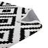 Jocelyn Abstract Diamond Trellis 8X10 Area Rug In Black And White by Modway Furniture