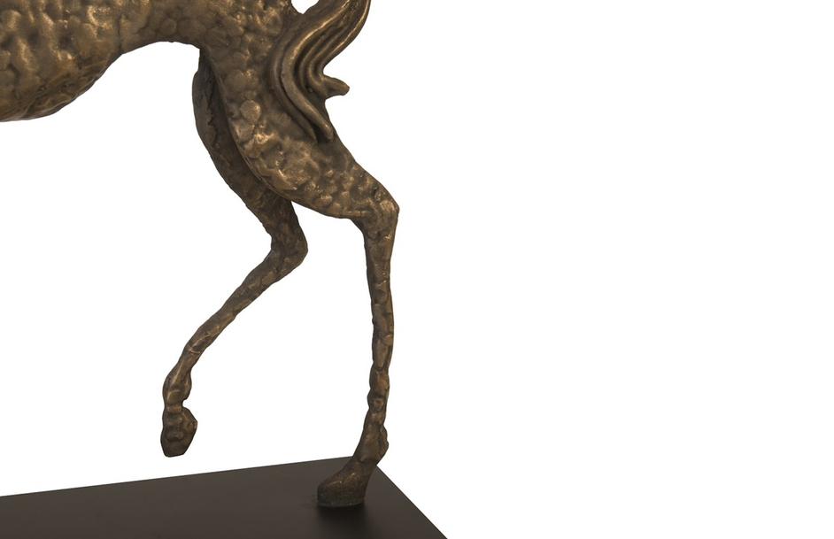 Prancing Horse Sculpture, Bronze by PHILLIPS COLLECTION