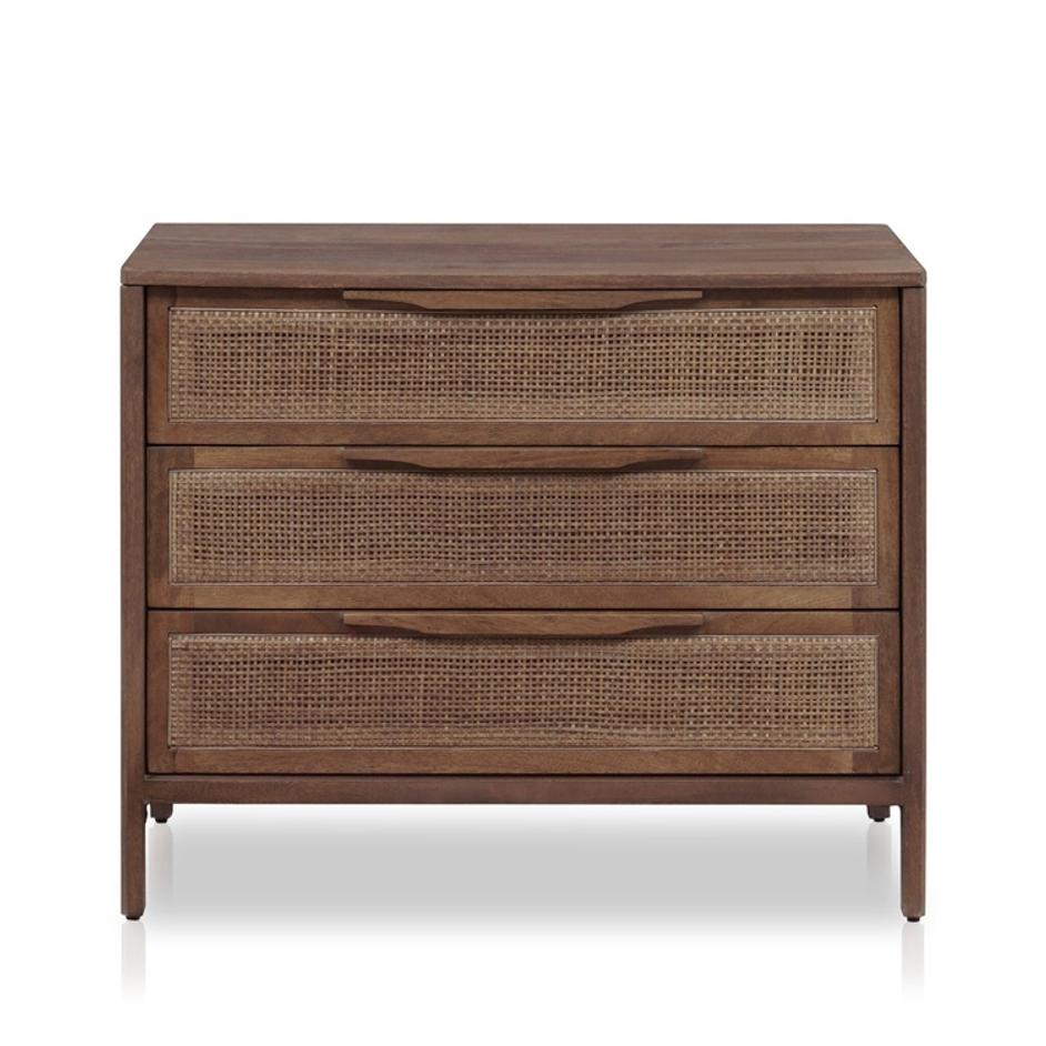 Sydney Large Nightstand - Brown Wash by Four Hands