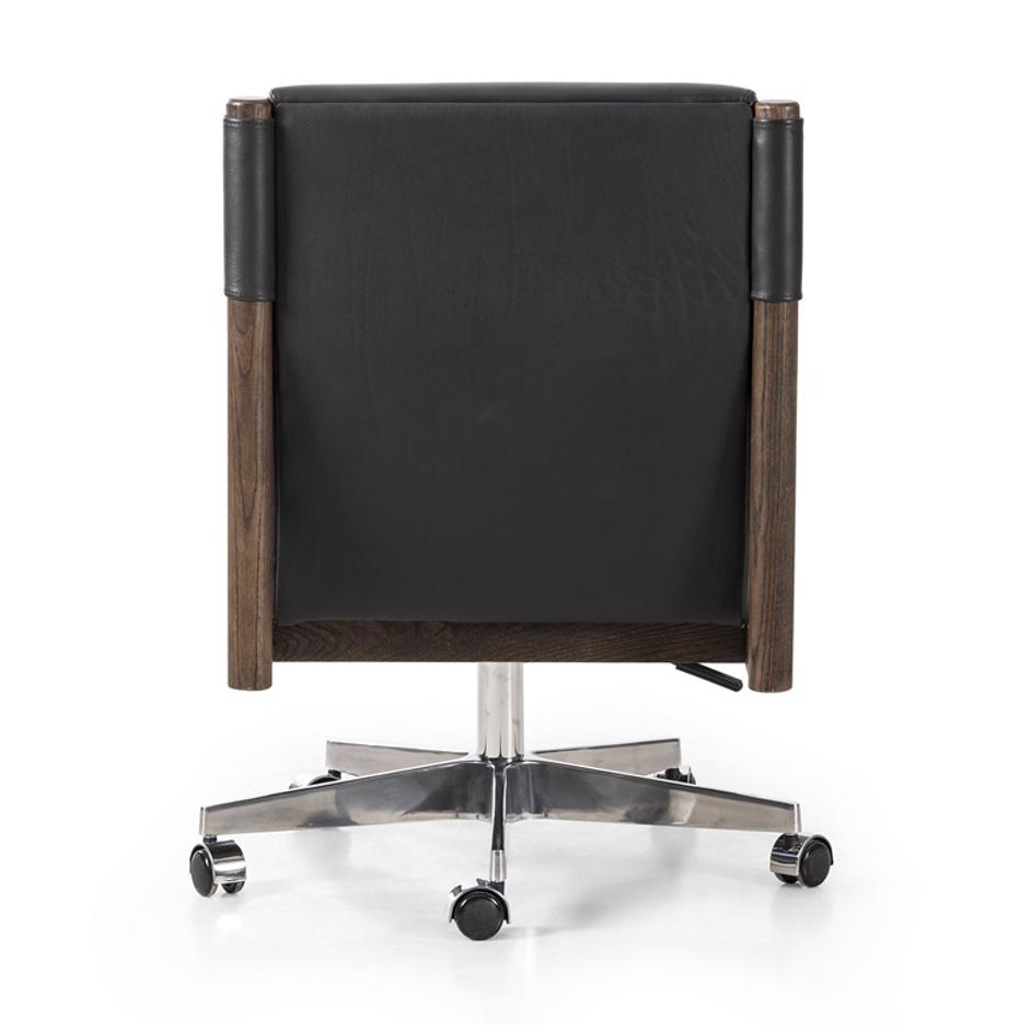 Kiano Desk Chair - Bosa Black by Four Hands