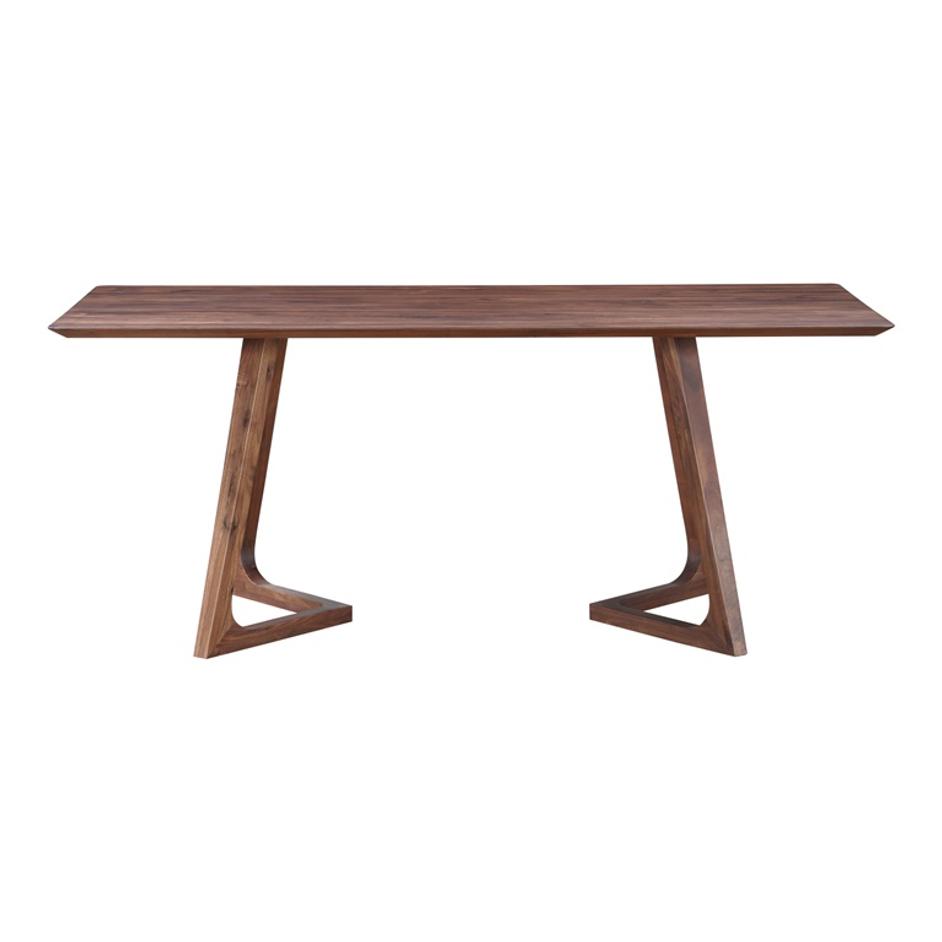 GODENZA DINING TABLE RECTANGULAR WALNUT by Moes Home