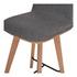 NAPOLI COUNTER STOOL GREY by Moes Home