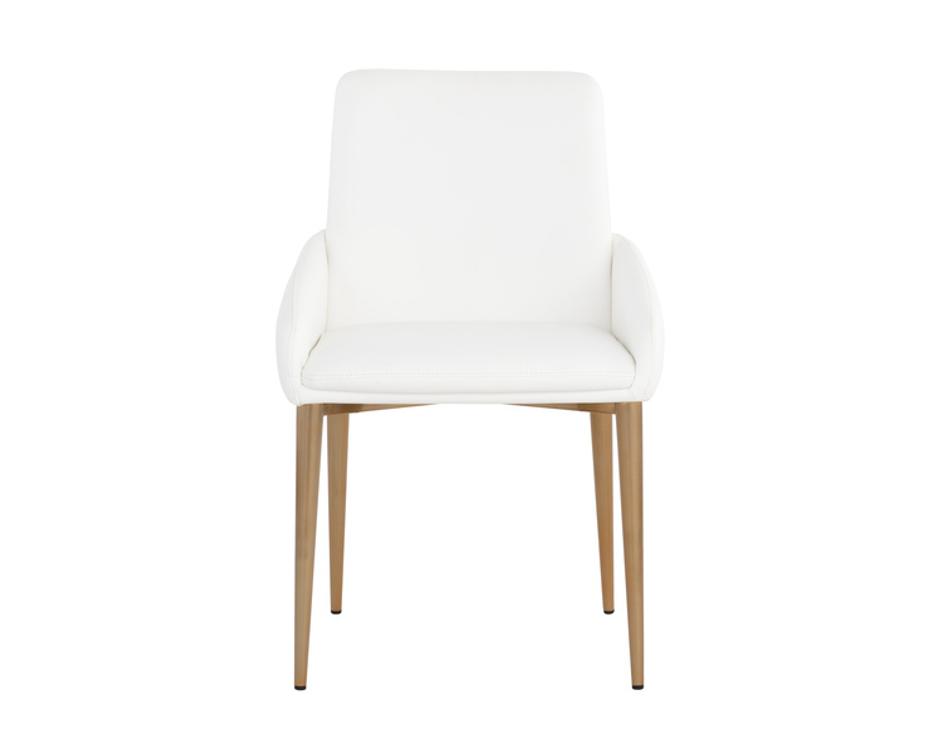 CARLO DINING ARMCHAIR - GOLD - DILLON SNOW by Sunpan