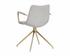 Andres Swivel Dining Armchair - Belfast Heather Grey by Sunpan