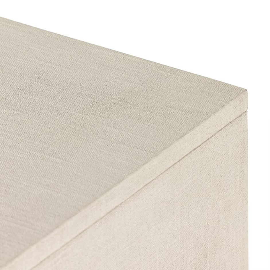 Cressida Sideboard In Ivory Painted Linen by FOUR HANDS