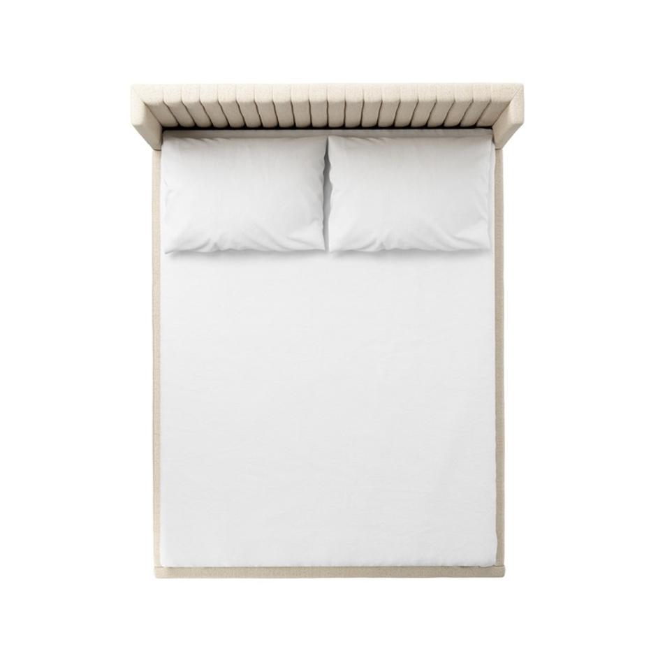 Montgomery Queen Bed - Thames Cream by Four Hands