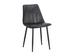 Drew Dining Chair - Black - Bravo Portabella by Sunpan