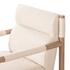 Kiano Dining Armchair In Charter Oatmeal by FOUR HANDS