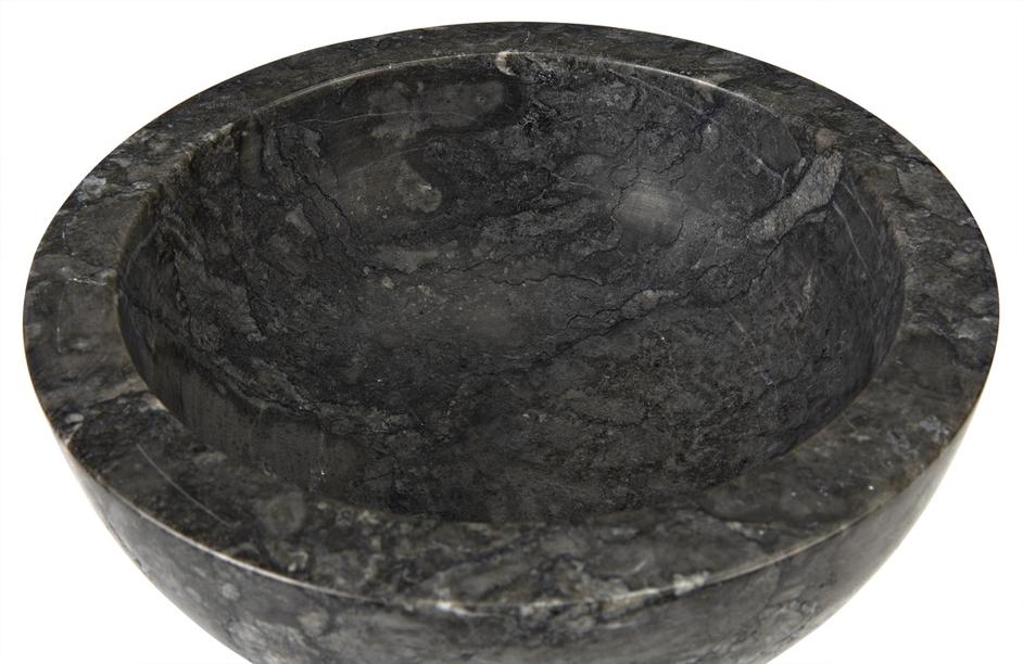 Zeta Marble Bowl by Noir Furniture