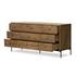 Eaton 9 Drawer Dresser In Amber Oak Resin by FOUR HANDS