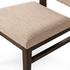 Carlo Dining Chair In Alcala Fawn And Dark Oak And Dark Oak Veneer by Four Hands
