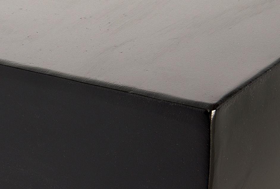 T Console, Black Steel by Noir Furniture