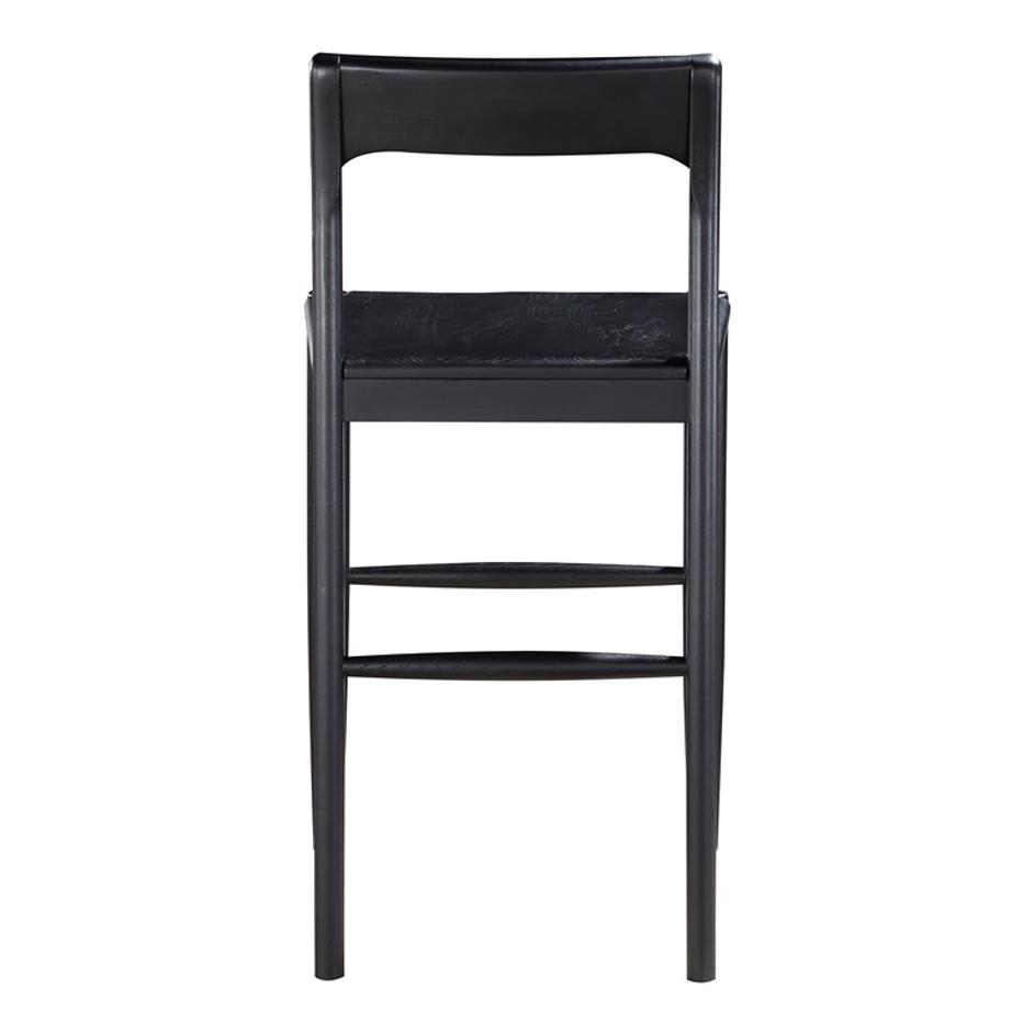OWING COUNTER STOOL BLACK by Moes Home