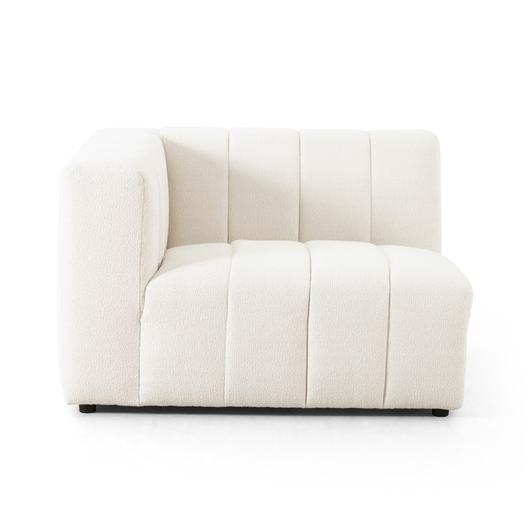 Langham Channeled Laf Pc In Fayette Cloud by FOUR HANDS