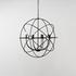 Derince Iron Chandelier Large by Classic Home