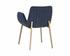 Lucano Dining Armchair - Belfast Navy by Sunpan