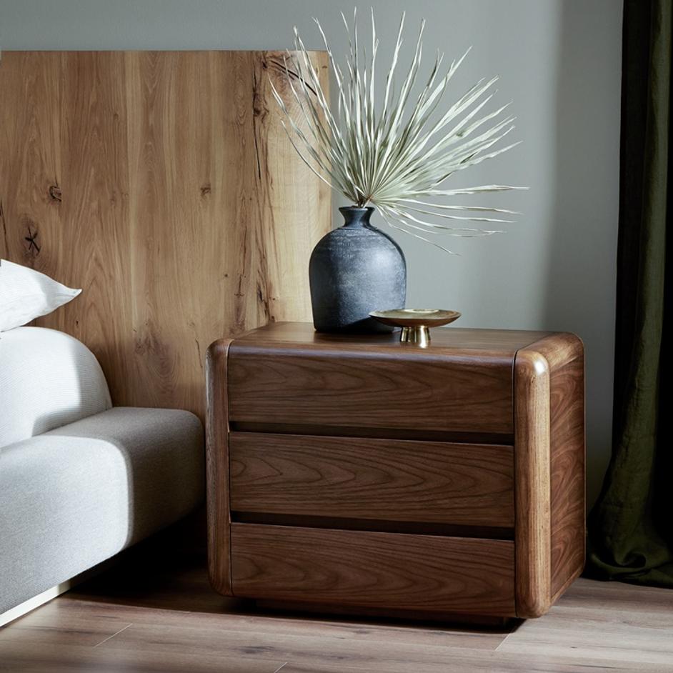 Brynn Nightstand in Dark Oak by FOUR HANDS