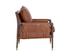MAUTI ARMCHAIR - BROWN - SHALIMAR TOBACCO LEATHER by Sunpan