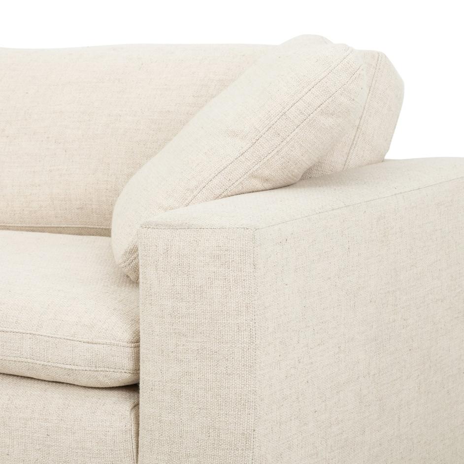 Plume Sofa-96"-Thames Cream by FOUR HANDS