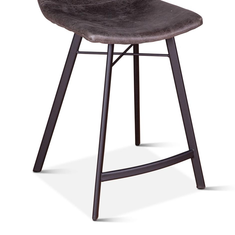 Sam Counter Chair, Charcoal by Home Trends & Design