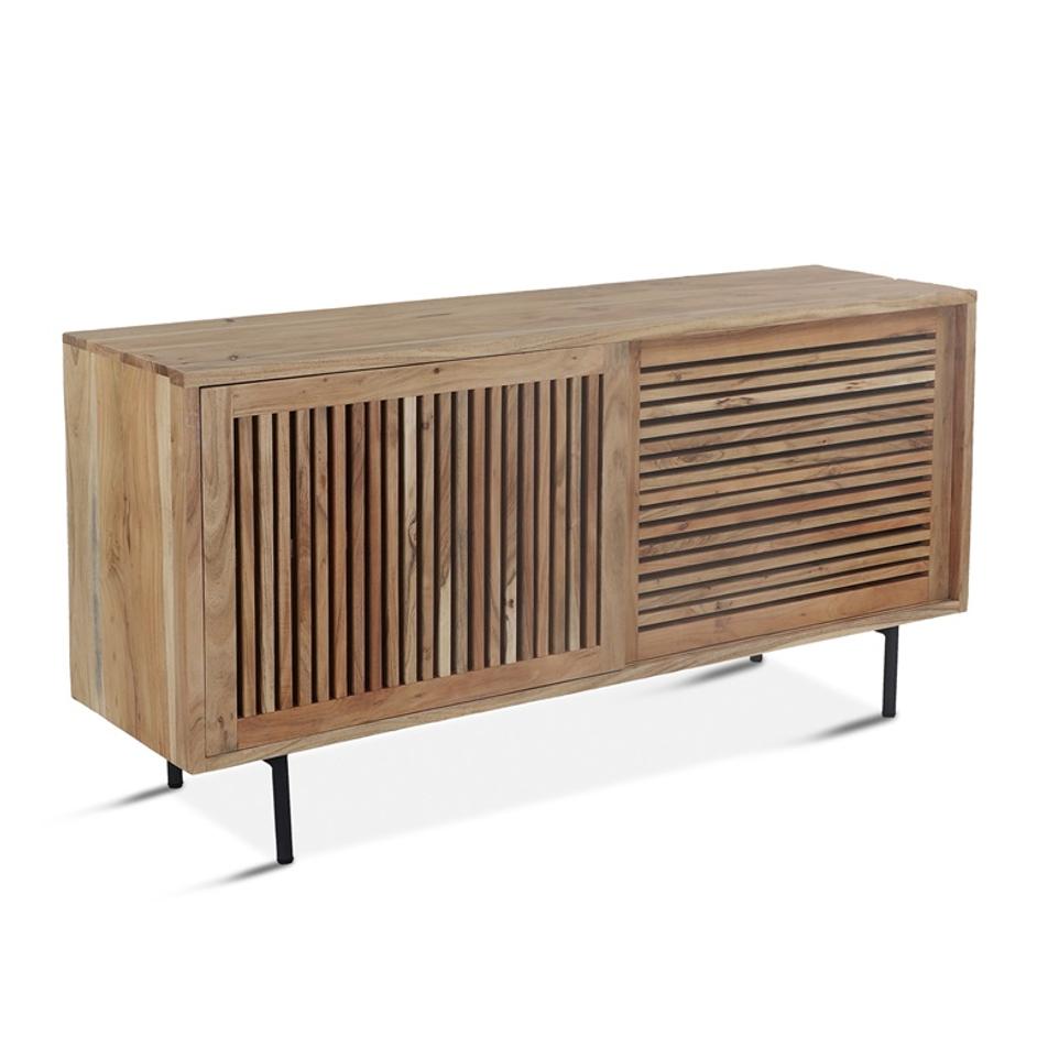 Tallinn 63" Plasma Cabinet Natural by Home Trends & Design