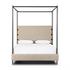 Anderson Canopy Queen Bed - Palm Ecru by Four Hands