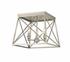 Trestle 3 Light Flush Mount in Antique Silver Finish by Z-Lite