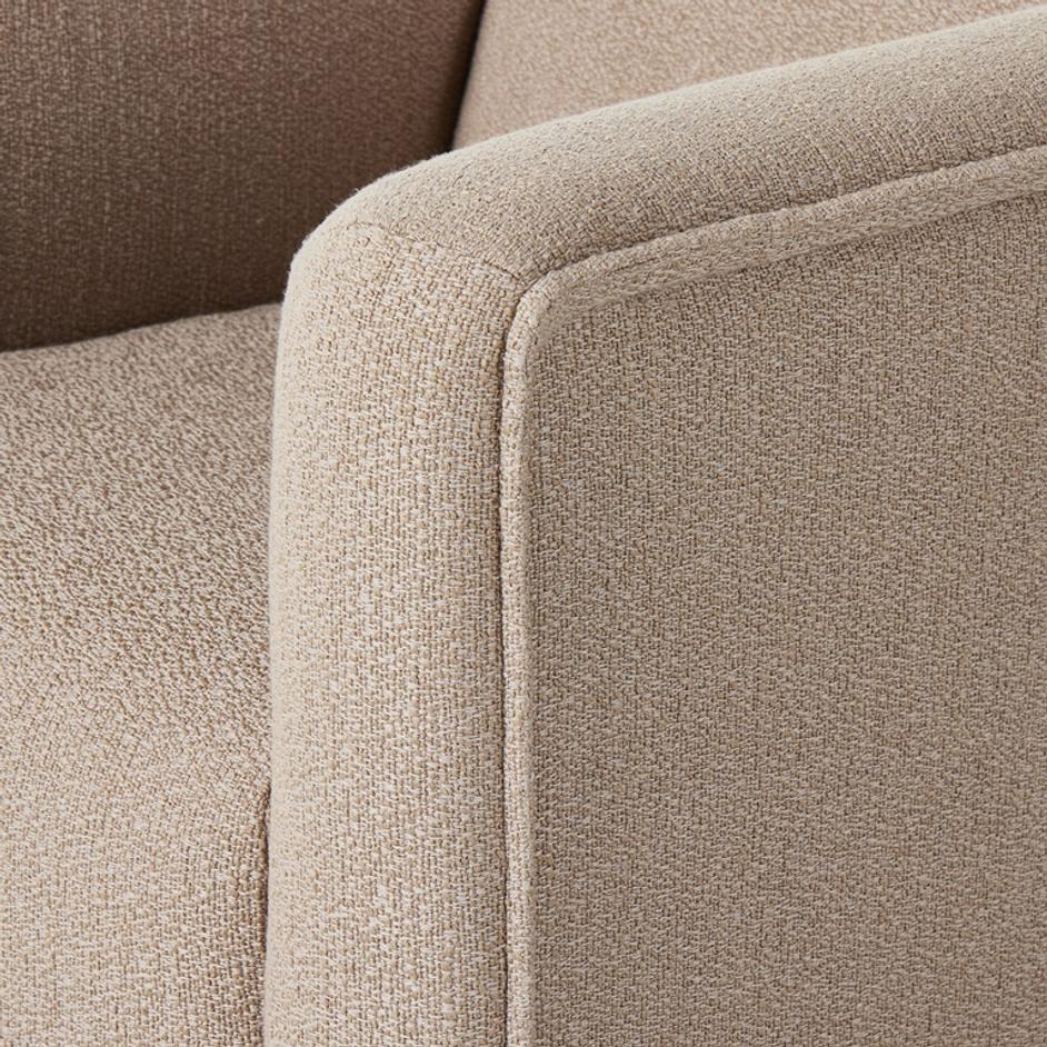 Wellborn Swivel Chair In Kerbey Camel by FOUR HANDS