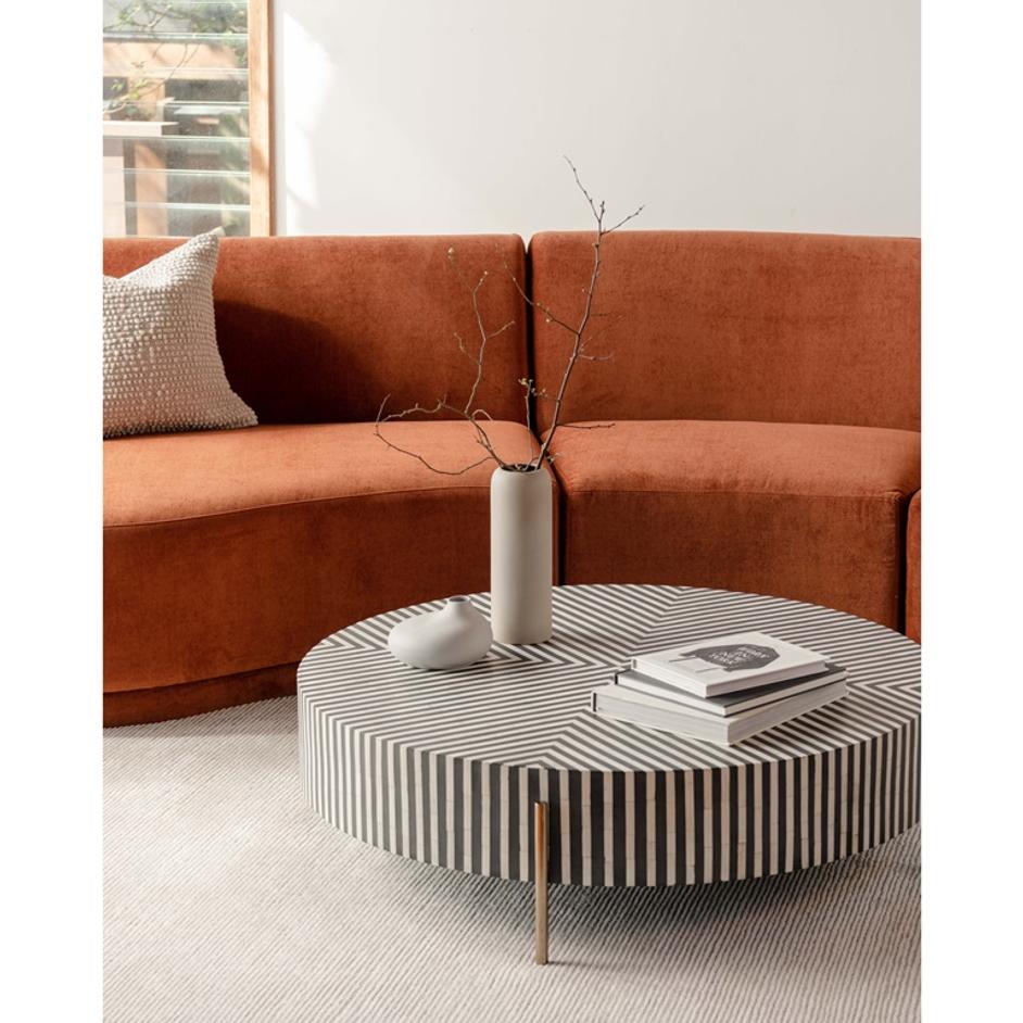 CHAMEAU COFFEE TABLE SMALL by Moes Home