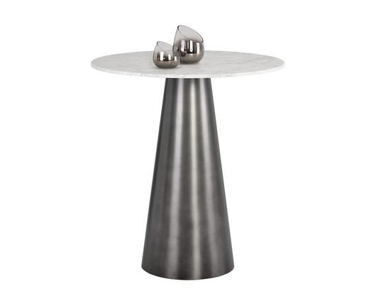 Damon Bar Table - Gunmetal by Sunpan