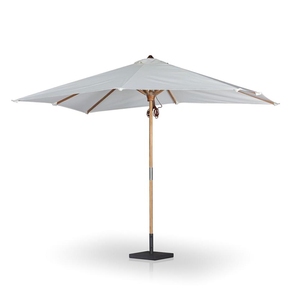 Baska Outdoor Rectangular Umbrella - Arashi Salt by Four Hands