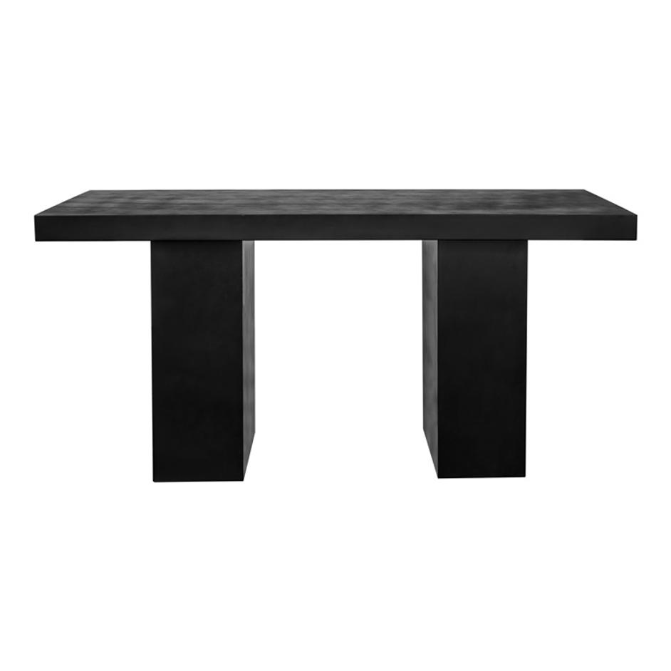 AURELIUS 2 OUTDOOR DINING TABLE BLACK by Moes Home