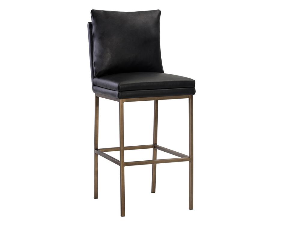 Paige Barstool - Bravo Black by Sunpan
