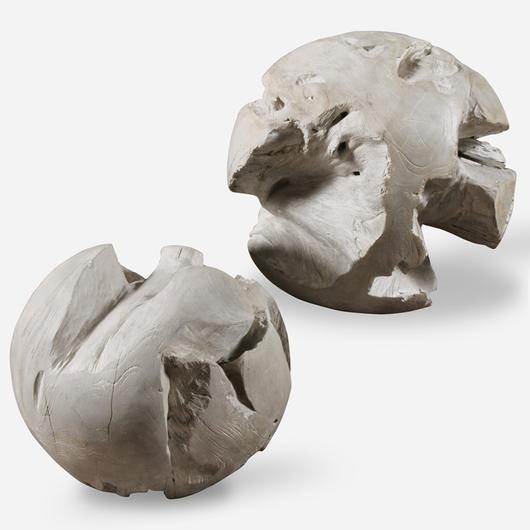 Ermanno Teak Balls by Uttermost