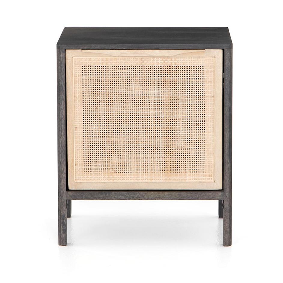 Sydney Right Nightstand In Black Wash by FOUR HANDS