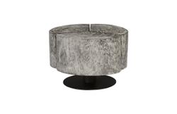 Clover Coffee Table, Chamcha Wood, Grey Stone by PHILLIPS COLLECTION