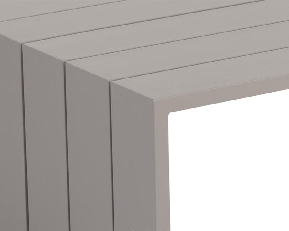 VERIN COFFEE TABLE - GREIGE by Sunpan