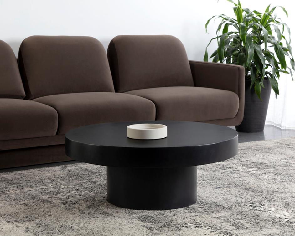 BRANDO COFFEE TABLE - BLACK by Sunpan
