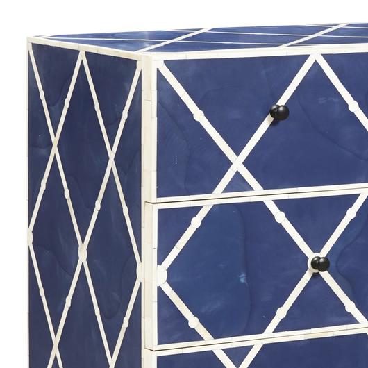 Navy Blue 3-Drawer Accent Chest by Pulaski Furniture