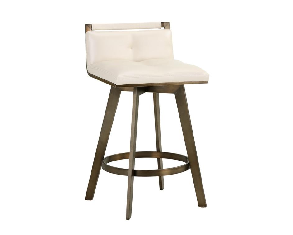 Arizona Swivel Counter Stool - Castillo Cream by Sunpan