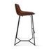 Essex Stanley Bar Chair, Hand Washed Chestnut by Home Trends & Design