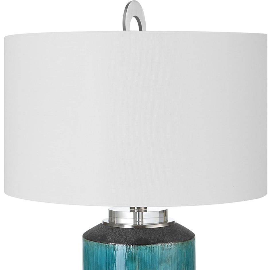 Maui Aqua Blue Table Lamp by Uttermost