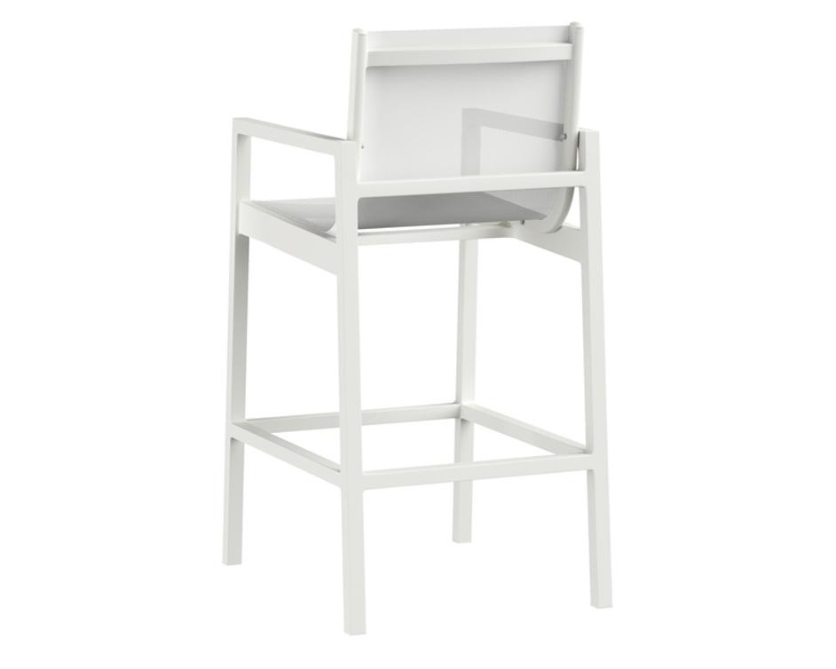 MERANO BARSTOOL - WHITE by Sunpan