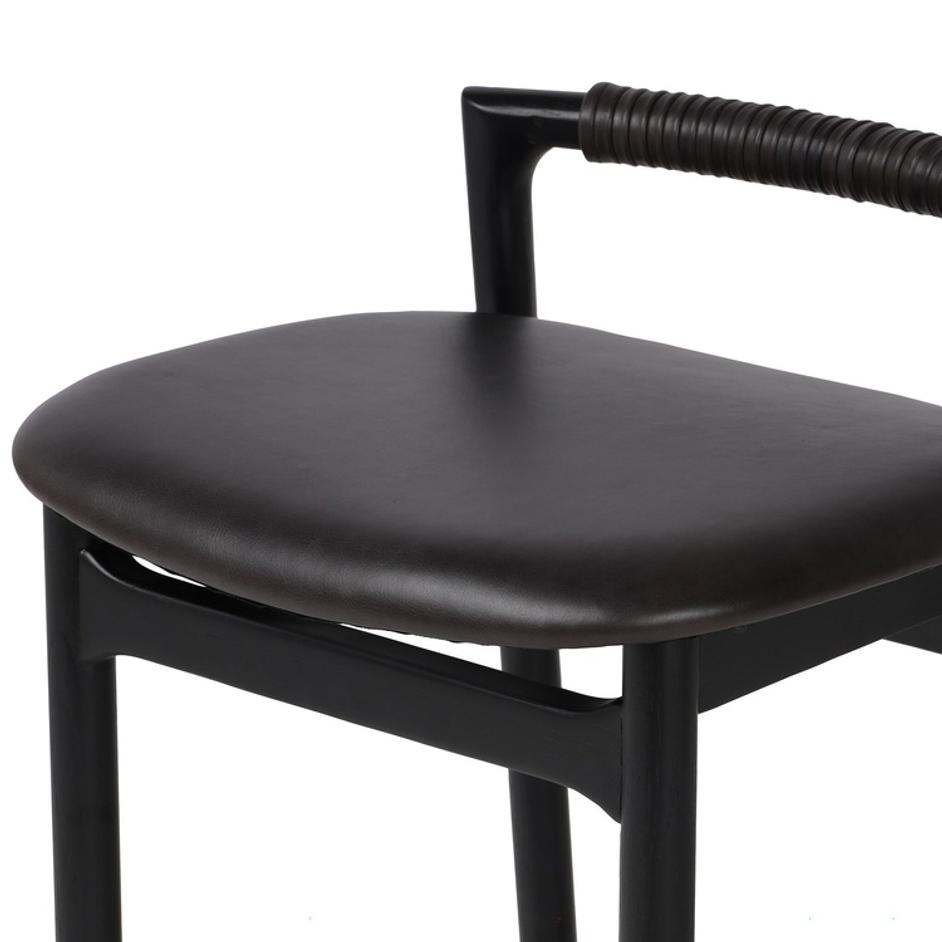 Baden Bar + Counter Stool - Sonoma Black by Four Hands