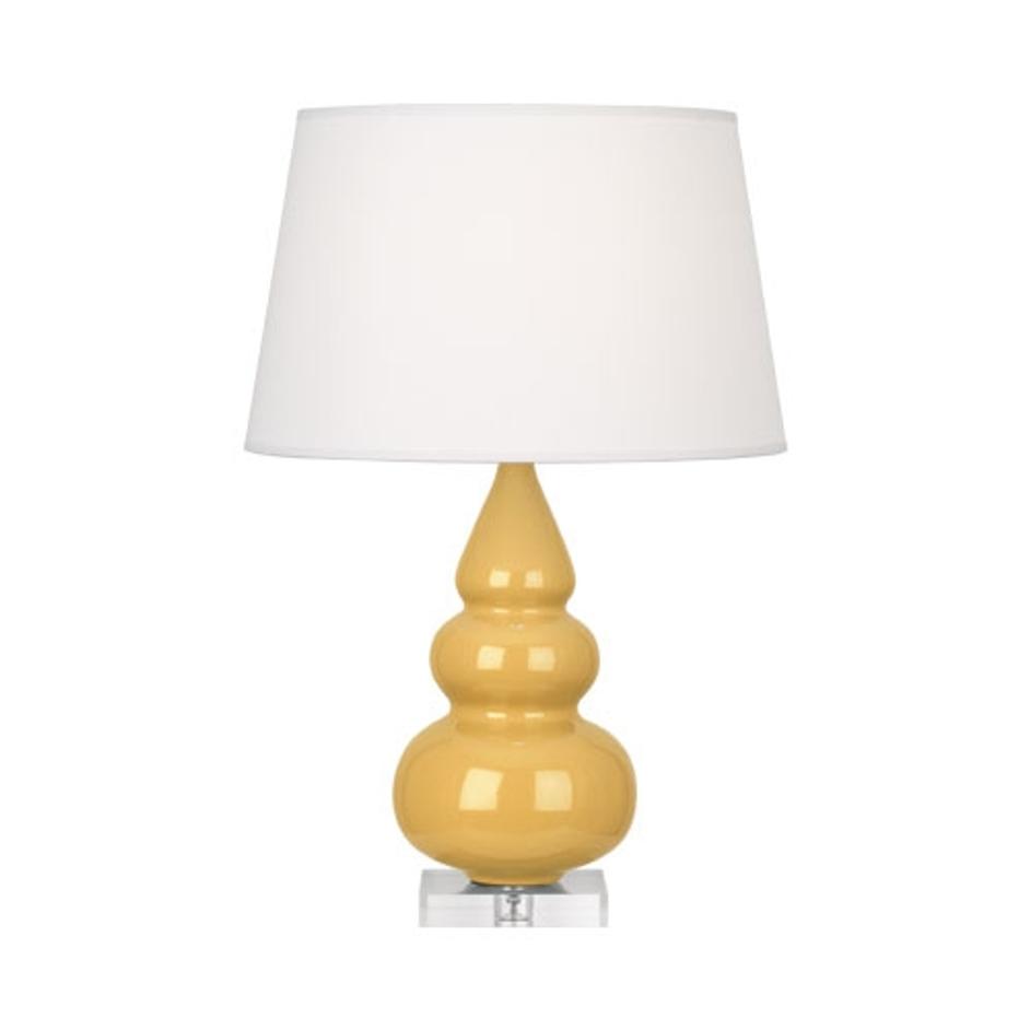 Sunset Small Triple Gourd Accent Lamp by Robert Abbey