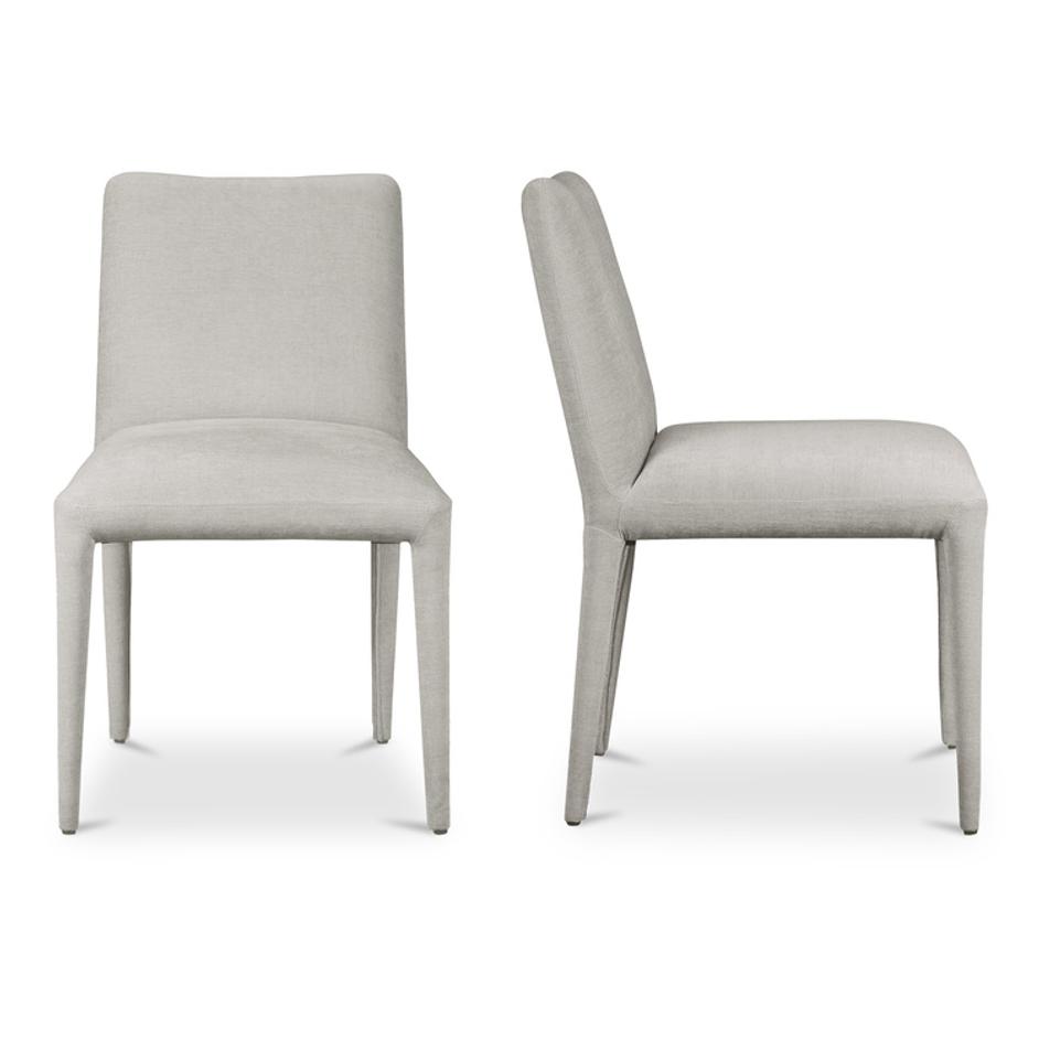 Calla Dining Chair Light Grey - Set Of Two by Moes Home