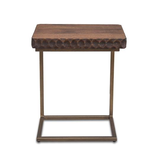 Santa Cruz Collection Santa Cruz Side Table Two Tone by Home Trends & Design