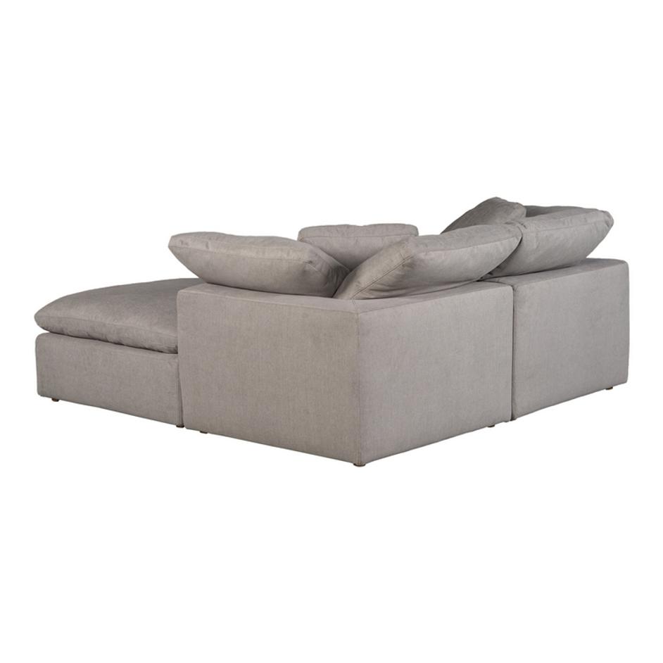 TERRA CONDO NOOK MODULAR SECTIONAL LIVESMART FABRIC LIGHT GREY by Moes Home