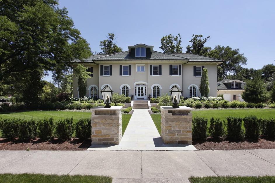 Talbot 3 Light Outdoor Pier Mounted Fixture in Rubbed Bronze Finish by Z-Lite