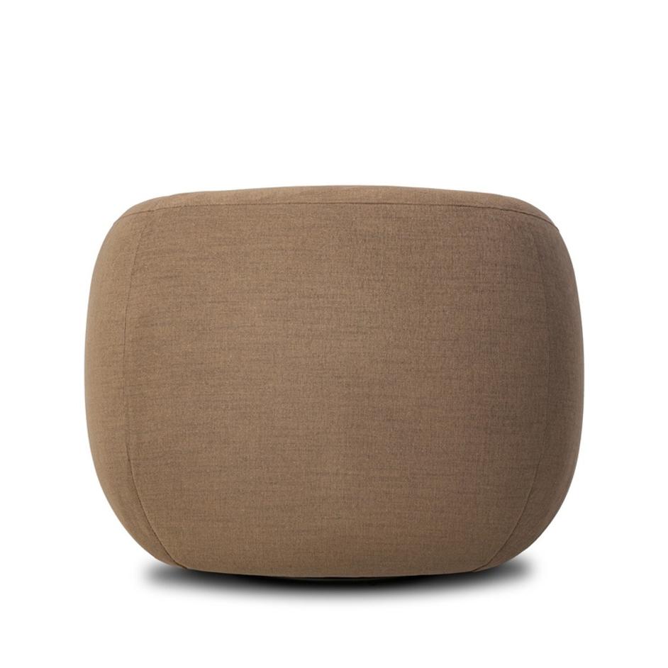 Channing Swivel Chair - Crypton Nomad Mushroom by Four Hands